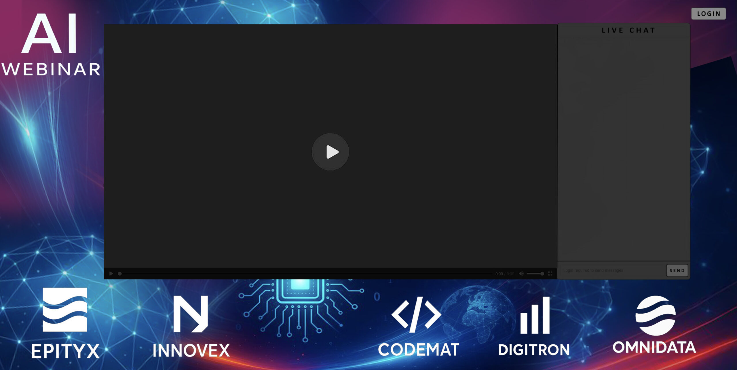 ATF Live Streaming AI Conference Background