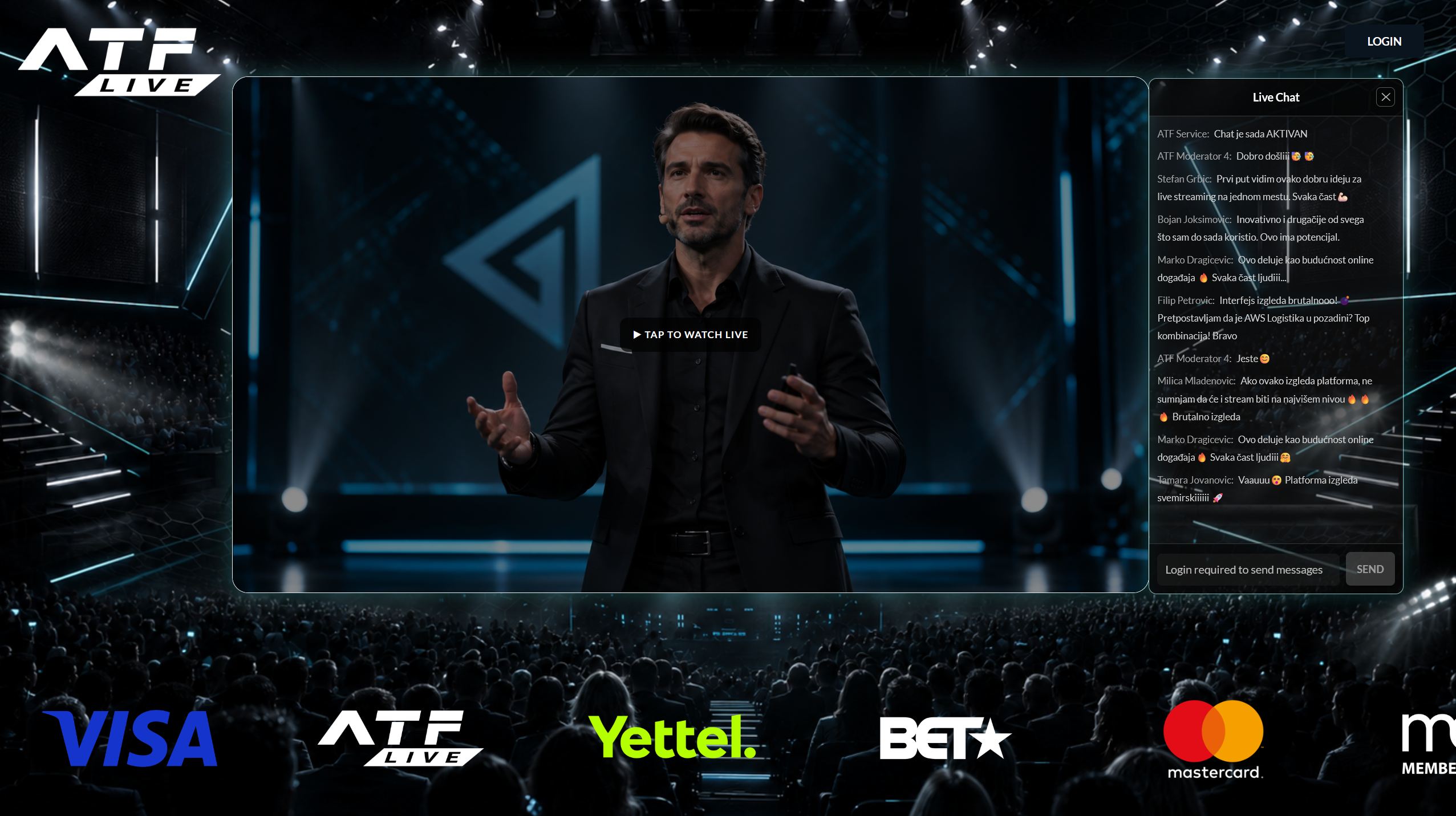 atf live stream arena uzivo
